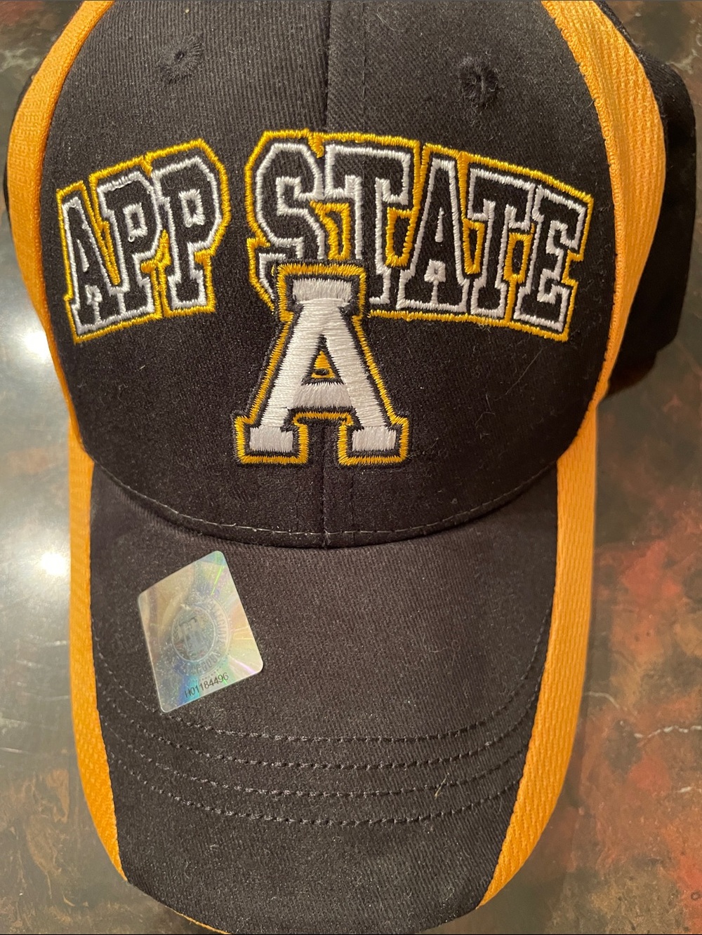 App State Black and Gold Team Baseball Cap